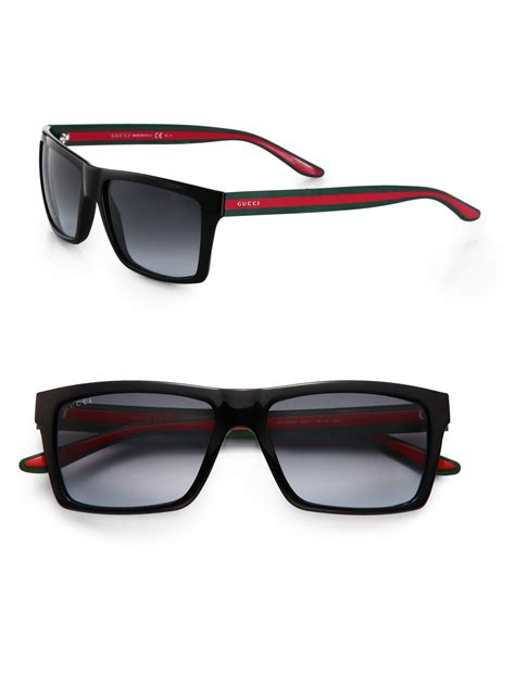 black gucci glasses men's|black Gucci glasses for men.